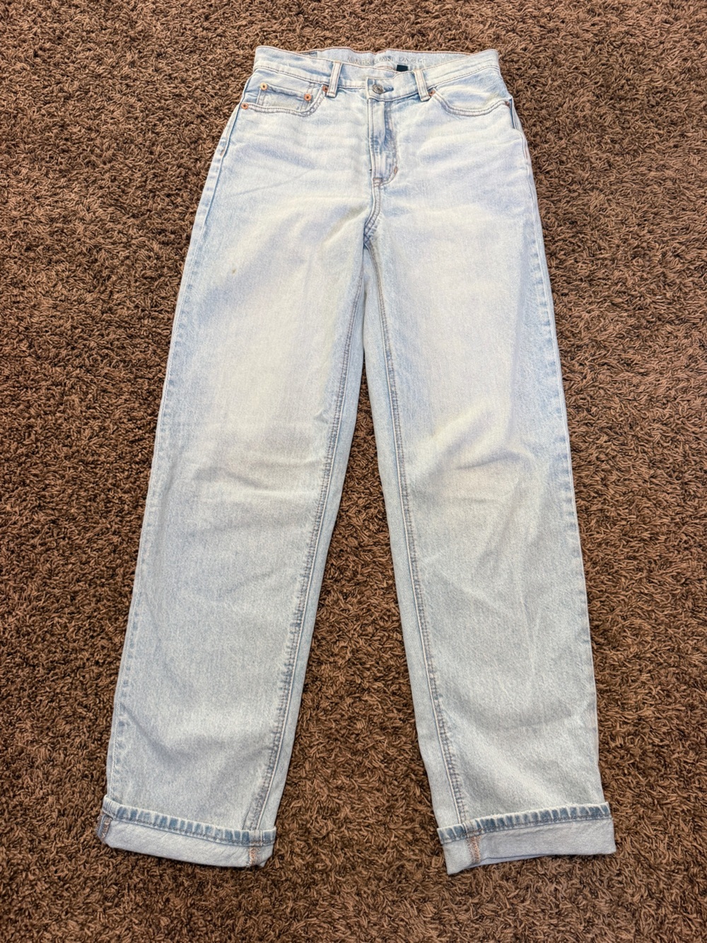 American Eagle Outfitters Light Wash Boyfriend Jeans
